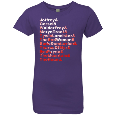 T-Shirts Purple Rush / YXS Aryas Kill List Girls Premium T-Shirt