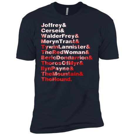 T-Shirts Midnight Navy / X-Small Aryas Kill List Men's Premium T-Shirt