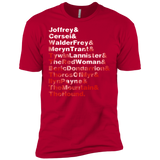 T-Shirts Red / X-Small Aryas Kill List Men's Premium T-Shirt