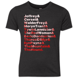 T-Shirts Vintage Black / YXS Aryas Kill List Youth Triblend T-Shirt