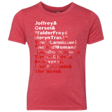 T-Shirts Vintage Red / YXS Aryas Kill List Youth Triblend T-Shirt