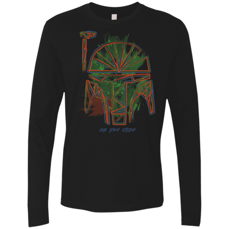 T-Shirts Black / S As You Wish Men's Premium Long Sleeve