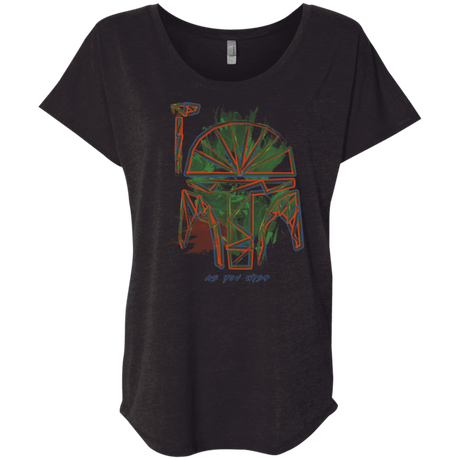 T-Shirts Vintage Black / X-Small As You Wish Triblend Dolman Sleeve