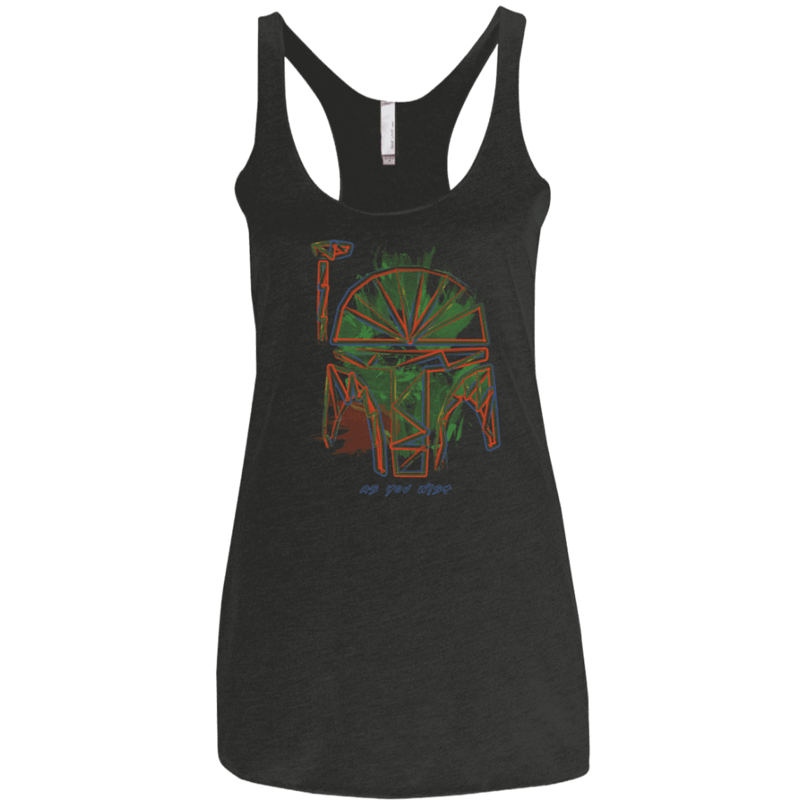 T-Shirts Vintage Black / X-Small As You Wish Women's Triblend Racerback Tank