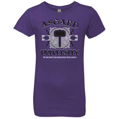 T-Shirts Purple Rush / YXS Asgard University Girls Premium T-Shirt