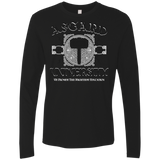 T-Shirts Black / Small Asgard University Men's Premium Long Sleeve