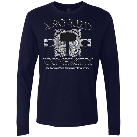 T-Shirts Midnight Navy / Small Asgard University Men's Premium Long Sleeve