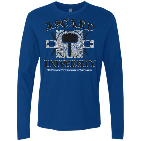 T-Shirts Royal / Small Asgard University Men's Premium Long Sleeve