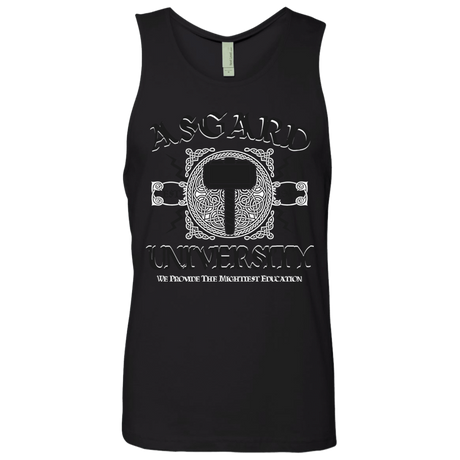 T-Shirts Black / Small Asgard University Men's Premium Tank Top