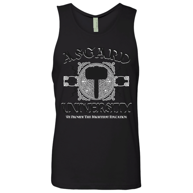 T-Shirts Black / Small Asgard University Men's Premium Tank Top