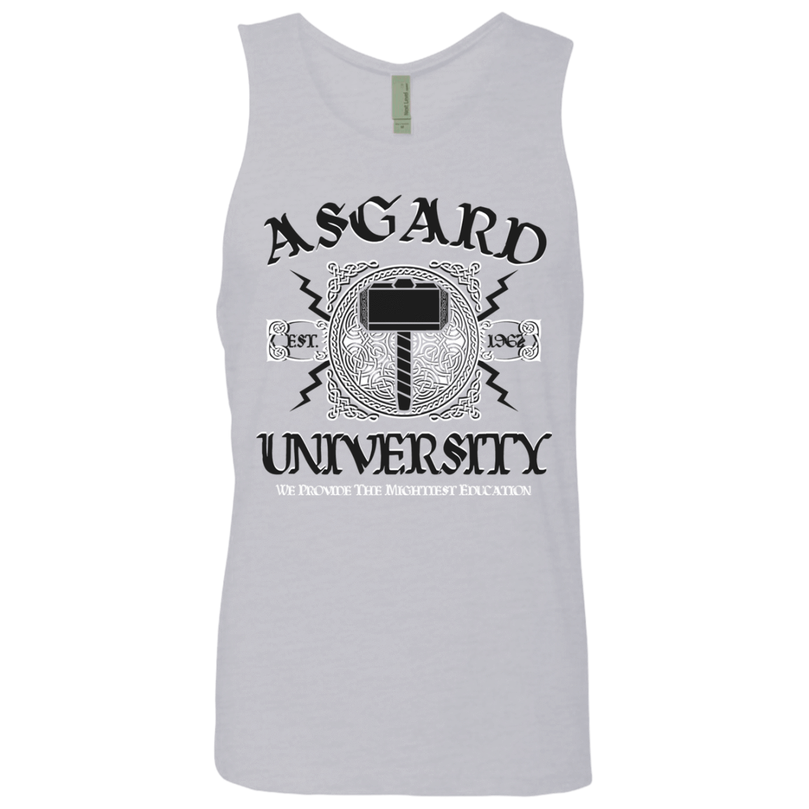 T-Shirts Heather Grey / Small Asgard University Men's Premium Tank Top
