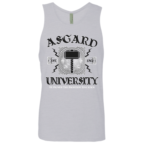 T-Shirts Heather Grey / Small Asgard University Men's Premium Tank Top