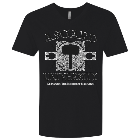 T-Shirts Black / X-Small Asgard University Men's Premium V-Neck