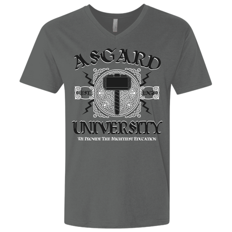 T-Shirts Heavy Metal / X-Small Asgard University Men's Premium V-Neck