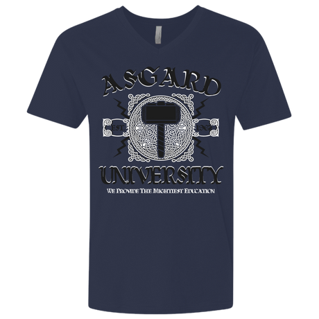 T-Shirts Midnight Navy / X-Small Asgard University Men's Premium V-Neck