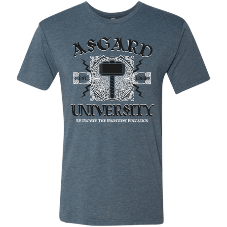 T-Shirts Indigo / Small Asgard University Men's Triblend T-Shirt