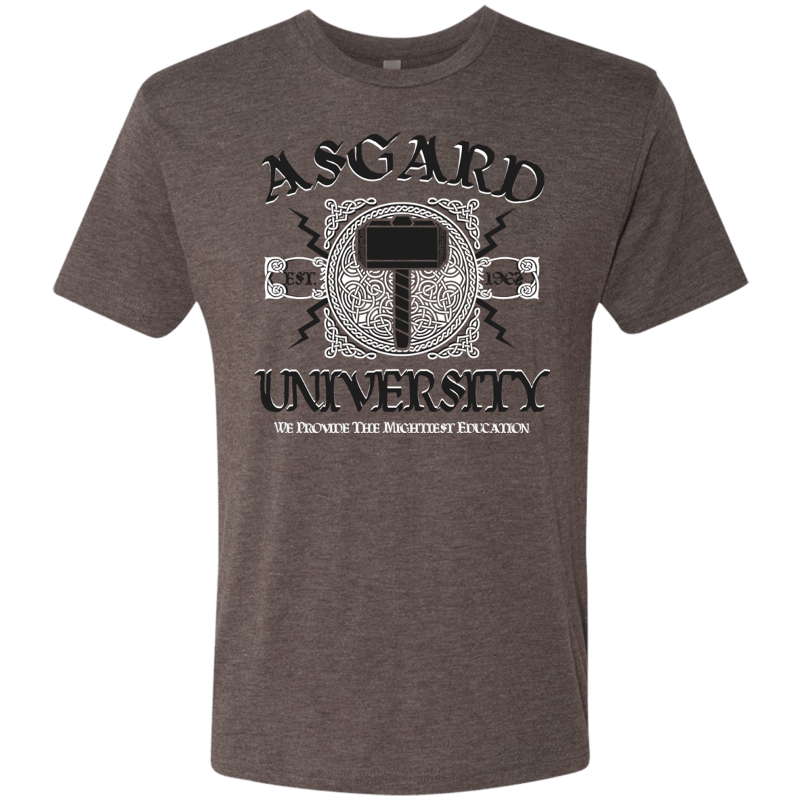 T-Shirts Macchiato / Small Asgard University Men's Triblend T-Shirt