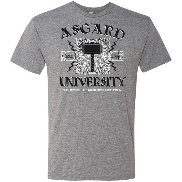 T-Shirts Premium Heather / Small Asgard University Men's Triblend T-Shirt