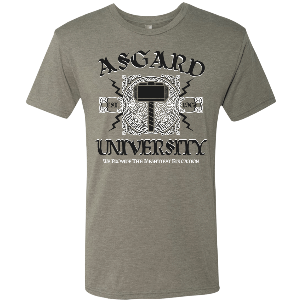 T-Shirts Venetian Grey / Small Asgard University Men's Triblend T-Shirt