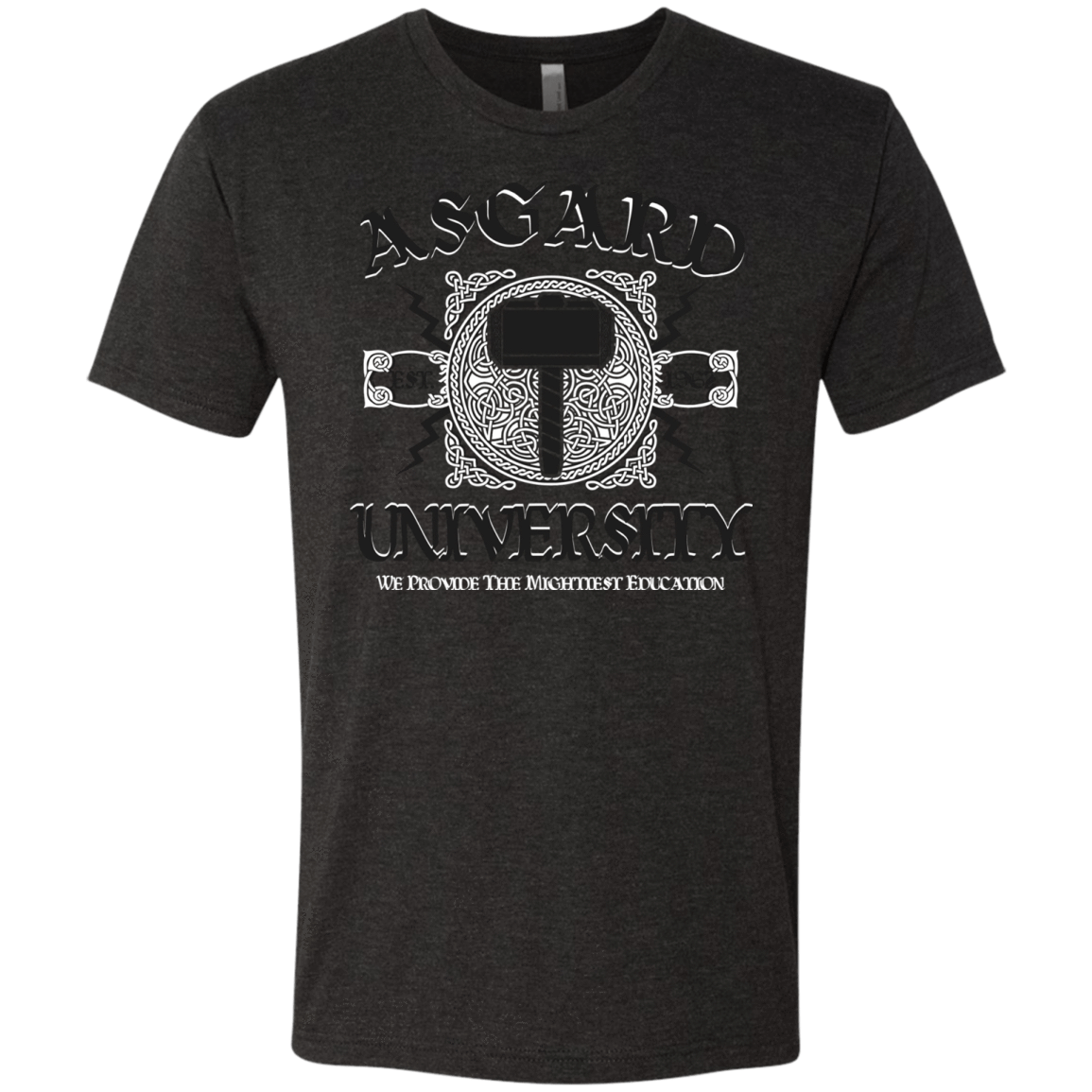 T-Shirts Vintage Black / Small Asgard University Men's Triblend T-Shirt