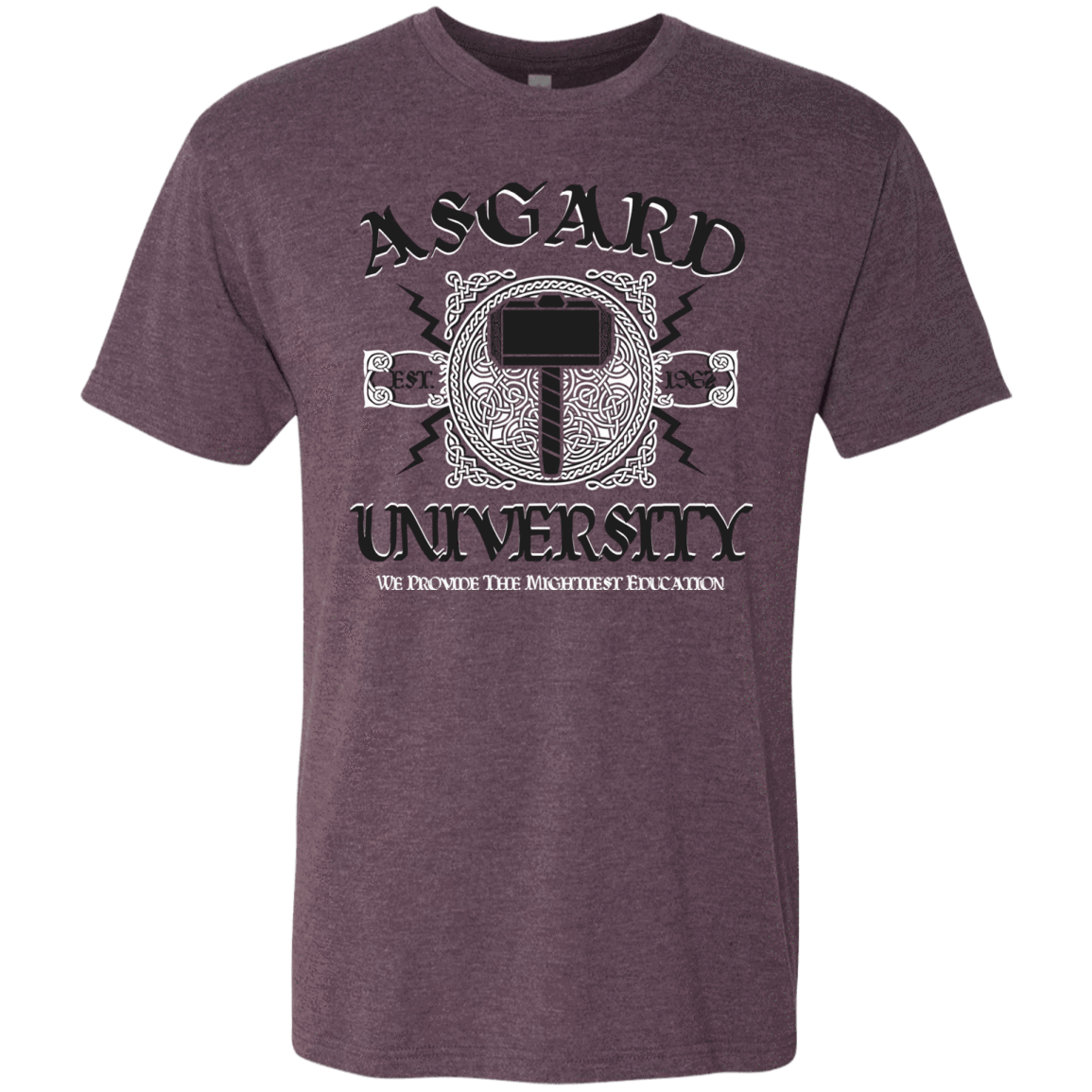 T-Shirts Vintage Purple / Small Asgard University Men's Triblend T-Shirt