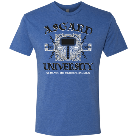 T-Shirts Vintage Royal / Small Asgard University Men's Triblend T-Shirt
