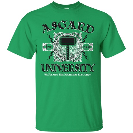 T-Shirts Irish Green / Small Asgard University T-Shirt