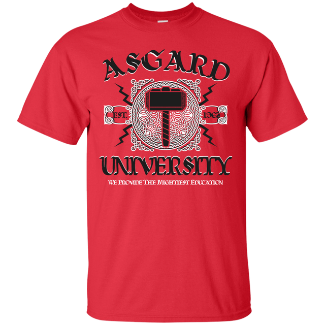 T-Shirts Red / Small Asgard University T-Shirt