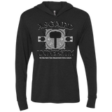 T-Shirts Vintage Black / X-Small Asgard University Triblend Long Sleeve Hoodie Tee
