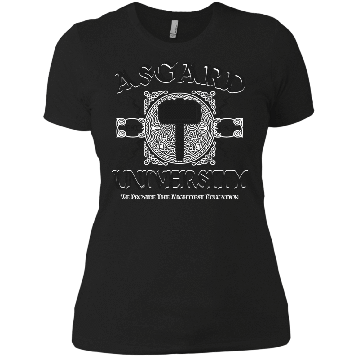 T-Shirts Black / X-Small Asgard University Women's Premium T-Shirt