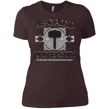 T-Shirts Dark Chocolate / X-Small Asgard University Women's Premium T-Shirt