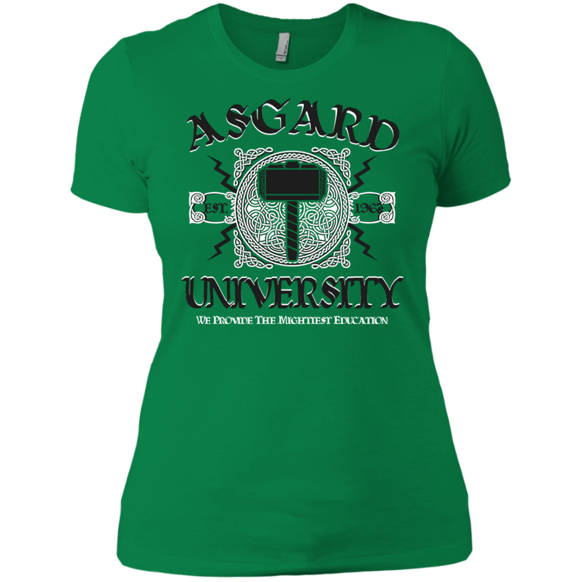 T-Shirts Kelly Green / X-Small Asgard University Women's Premium T-Shirt