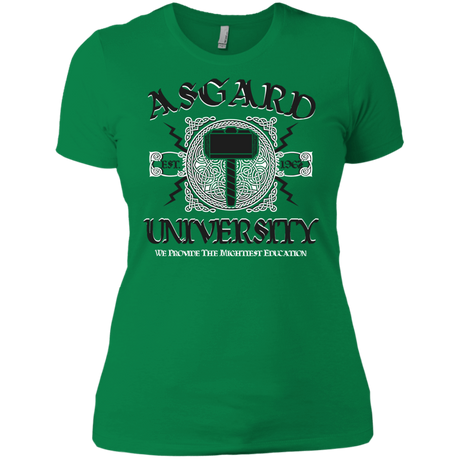 T-Shirts Kelly Green / X-Small Asgard University Women's Premium T-Shirt
