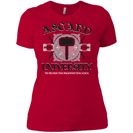 T-Shirts Red / X-Small Asgard University Women's Premium T-Shirt