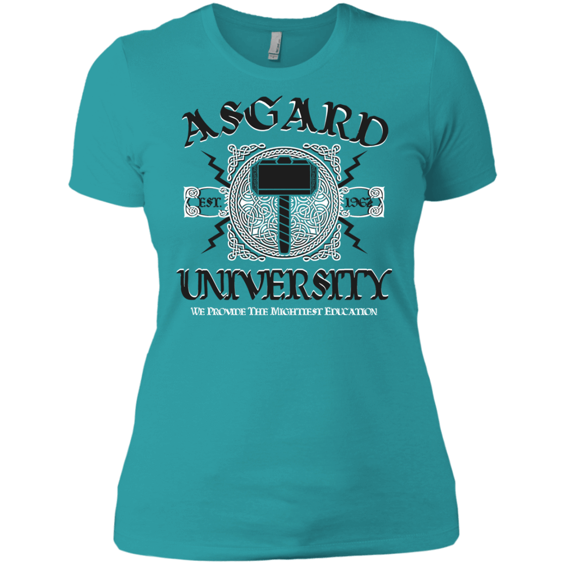 T-Shirts Tahiti Blue / X-Small Asgard University Women's Premium T-Shirt