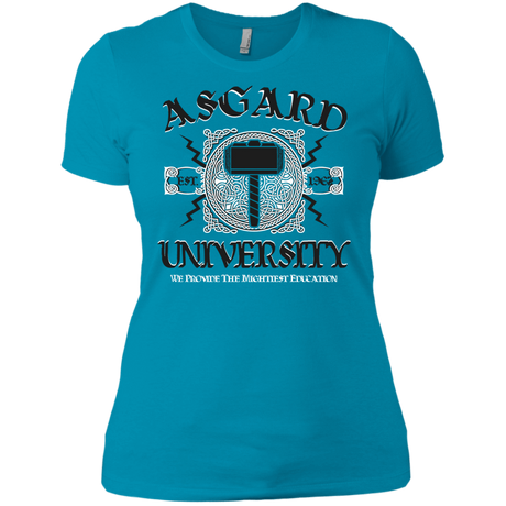 T-Shirts Turquoise / X-Small Asgard University Women's Premium T-Shirt