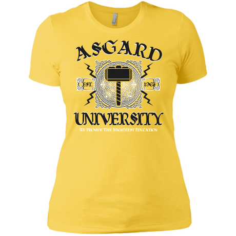 T-Shirts Vibrant Yellow / X-Small Asgard University Women's Premium T-Shirt
