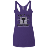 T-Shirts Purple / X-Small Asgard University Women's Triblend Racerback Tank