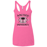 T-Shirts Vintage Pink / X-Small Asgard University Women's Triblend Racerback Tank