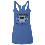 T-Shirts Vintage Royal / X-Small Asgard University Women's Triblend Racerback Tank