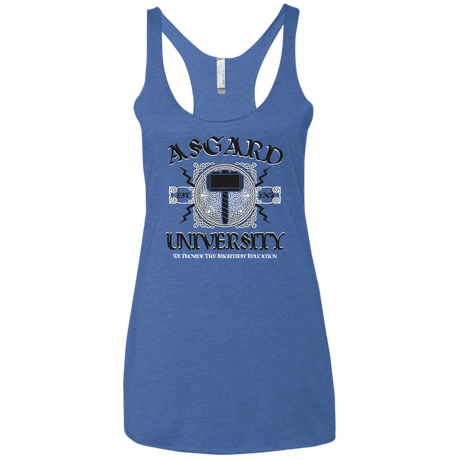 T-Shirts Vintage Royal / X-Small Asgard University Women's Triblend Racerback Tank