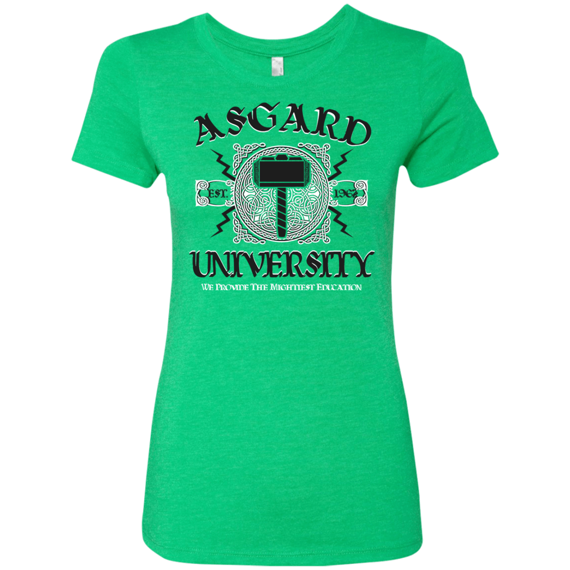 T-Shirts Envy / Small Asgard University Women's Triblend T-Shirt