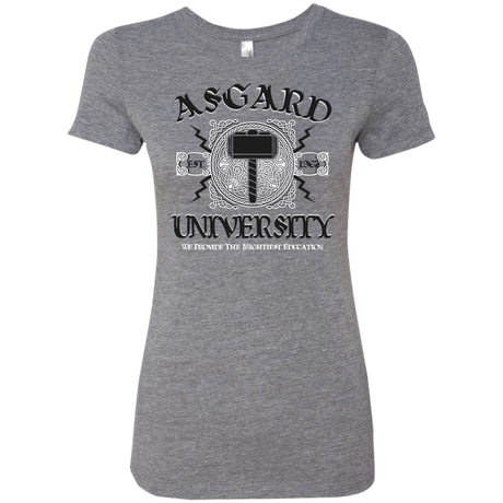 T-Shirts Premium Heather / Small Asgard University Women's Triblend T-Shirt