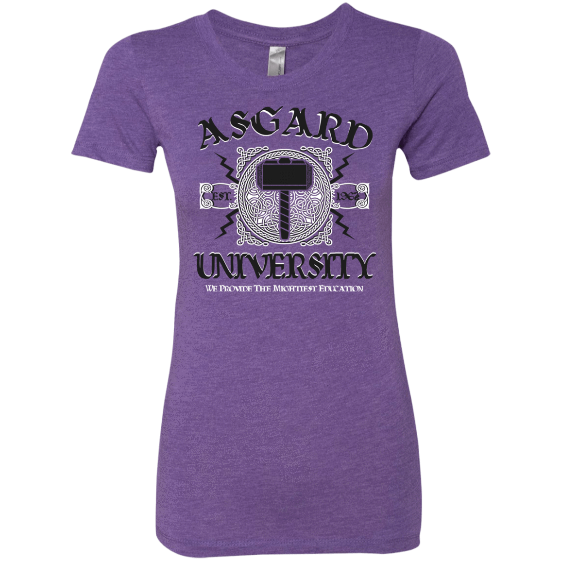 T-Shirts Purple Rush / Small Asgard University Women's Triblend T-Shirt