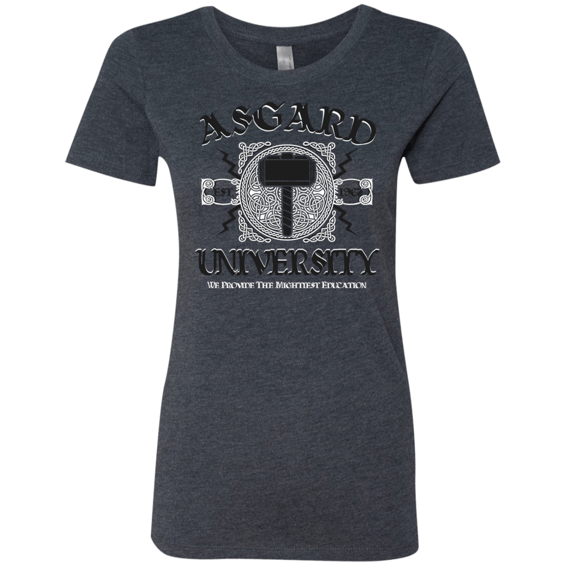 T-Shirts Vintage Navy / Small Asgard University Women's Triblend T-Shirt