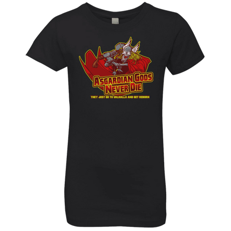 T-Shirts Black / YXS Asgardian Girls Premium T-Shirt