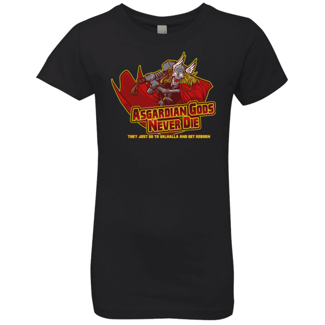 T-Shirts Black / YXS Asgardian Girls Premium T-Shirt