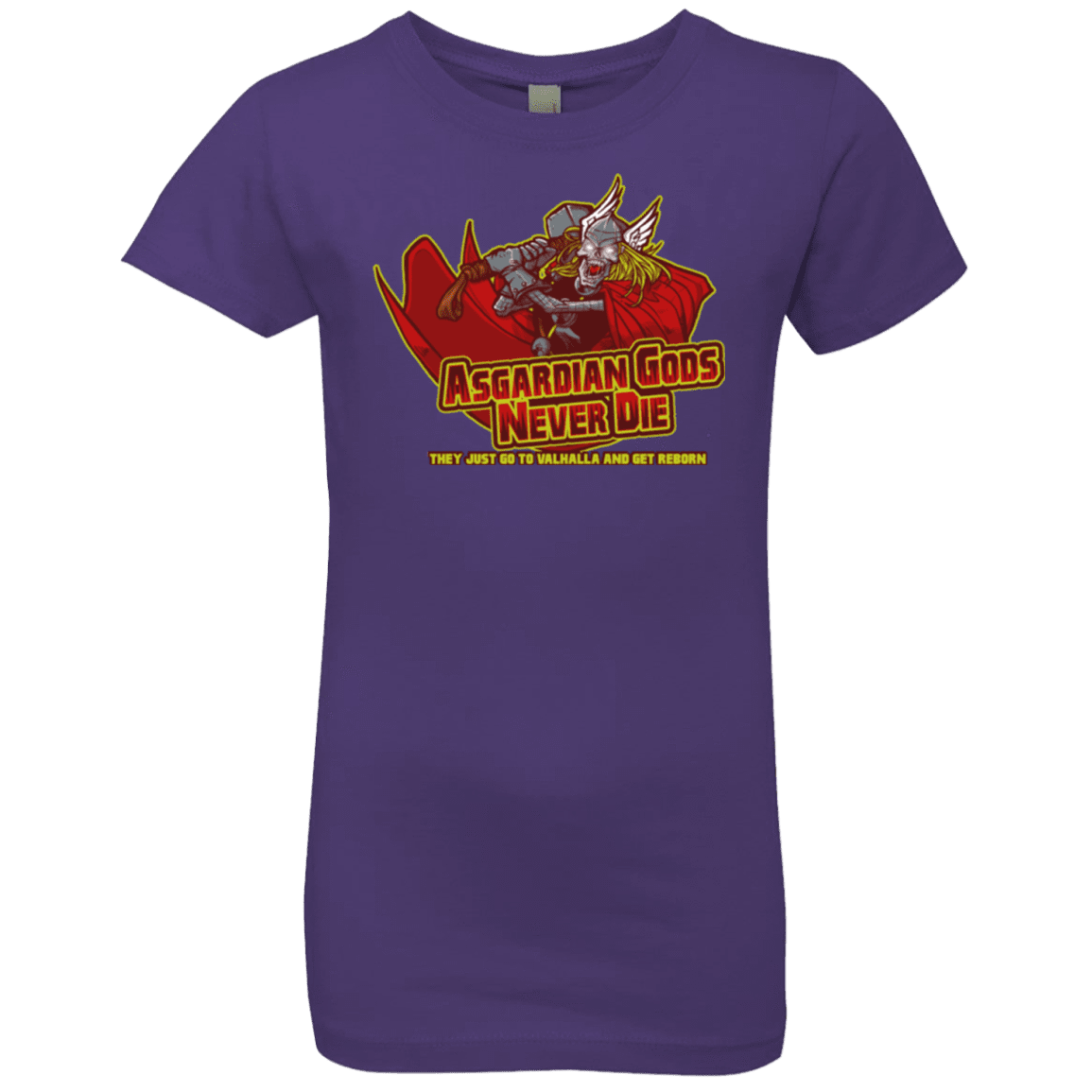 T-Shirts Purple Rush / YXS Asgardian Girls Premium T-Shirt