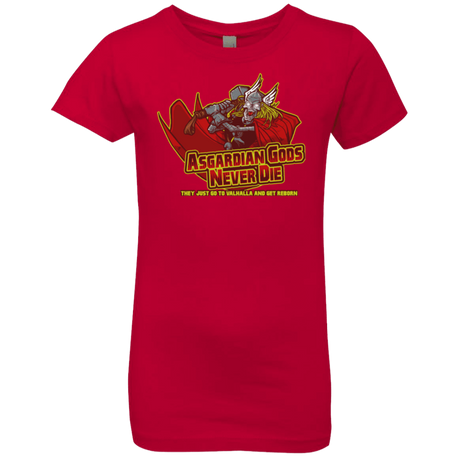 T-Shirts Red / YXS Asgardian Girls Premium T-Shirt