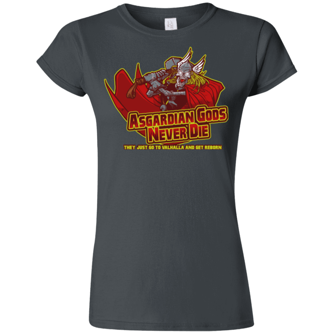 T-Shirts Charcoal / S Asgardian Junior Slimmer-Fit T-Shirt